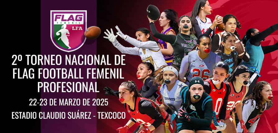 Pioners, al 2º Torneo de flag femenil profesional de la LFA