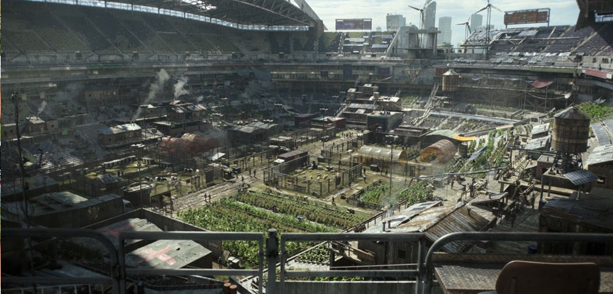 Lumen Field en «The last of us»