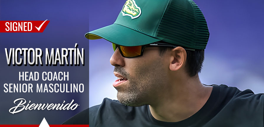 Victor Martín dirigirá el equipo senior masculino
