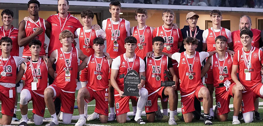 Toni y Wesley, campeones de Europa U17 de flag
