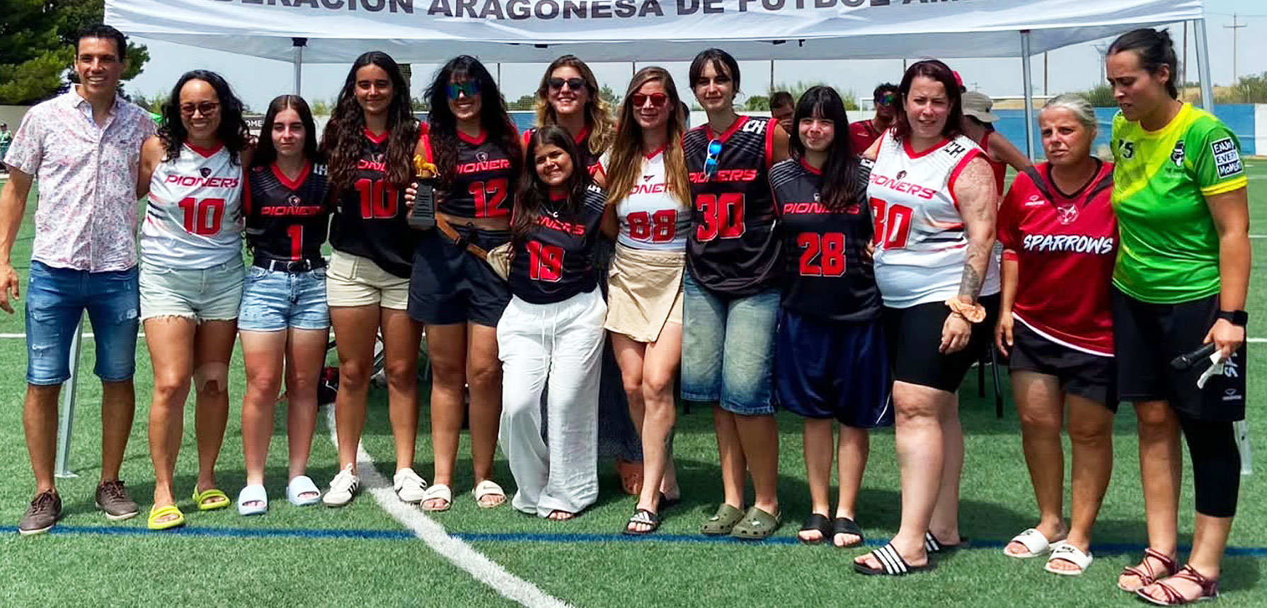 Cae el primer título para el femenino de flag